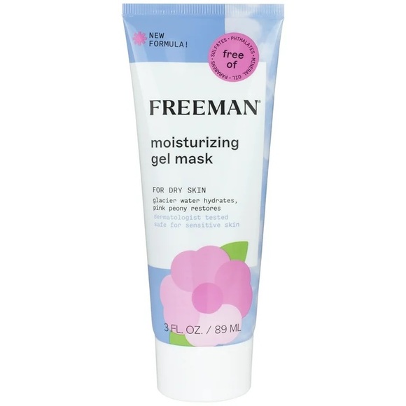 Freeman Moisturizing Gel Mask with Glacier Water and Pink Peony - Picture 1 of 8